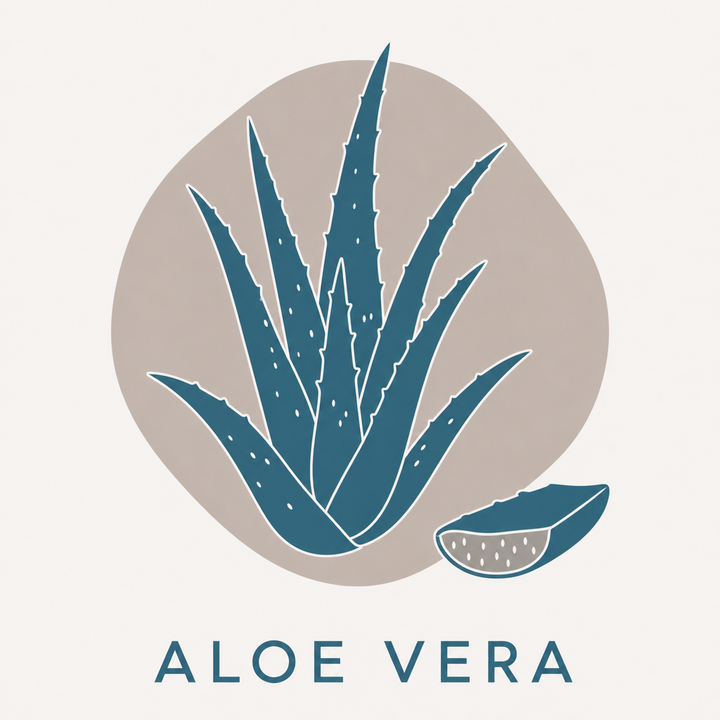 Aloe Vera (Aloe Barbadensis Leaf Juice / Leaf Juice Powder): El aloe vera es una planta suculenta cuyo gel interior es rico en polisacáridos,…, cosmética vegana Oasisveg.