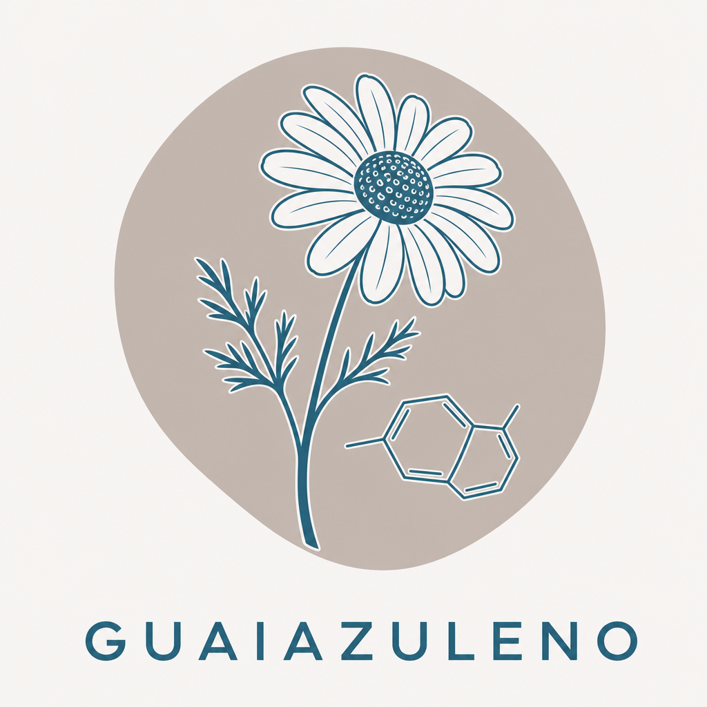 Guaiazuleno (Azuleno) (Guaiazulene): El guaiazuleno es un compuesto de color azul intenso derivado del aceite de…, cosmética vegana Oasisveg.