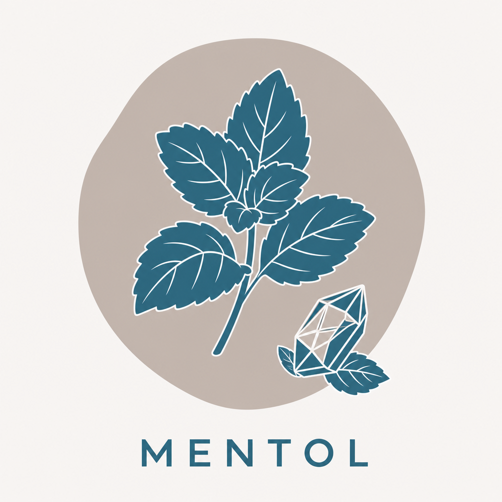 Mentol (Menthol / Menthyl Lactate): El mentol es un compuesto orgánico que produce una característica sensación de…, cosmética vegana Oasisveg.
