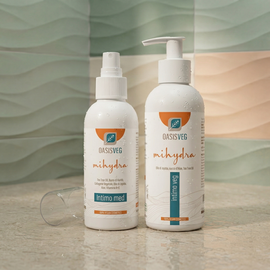 Pack Higiene Íntima Natural: ¿Picores en la zona íntima? Pack completo con gel diario y tratamiento de alivio. Con árbol de té y aloe vera. Respeta tu pH… · Oasisveg cosmética vegana.